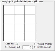 Druki pocztowe - Adresowanie etykiet - Program fakturowania