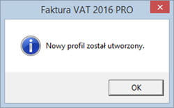 Edycja danych podatnika - System do fakturowania